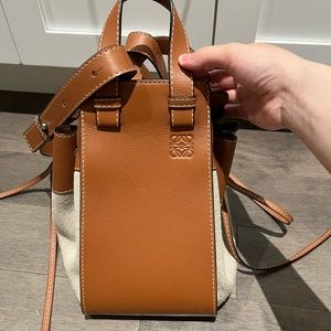 Loewe Tan Medium Hammock Bag